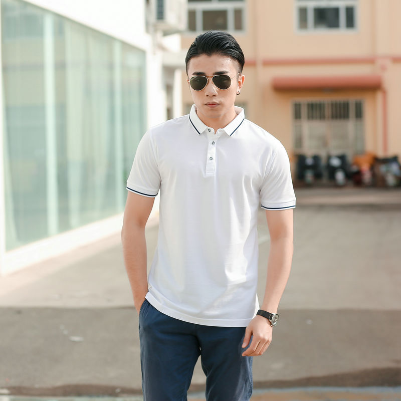 Spring Summer T-Shirt Ju wood Fiber for Men