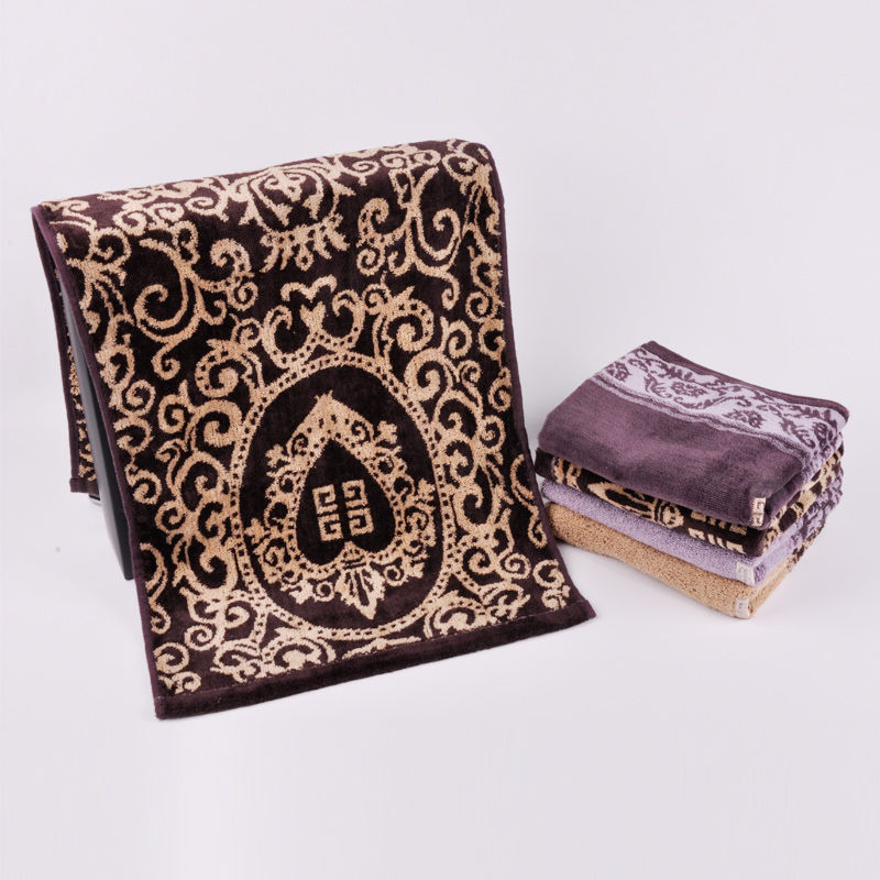 Jacquard Velour Classic design Hand Towel