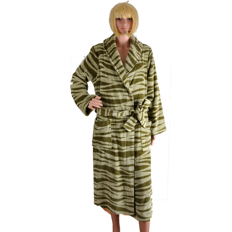 Robes for Women Wearing In Autumn Winter Terry Towelling With Long Sleeve