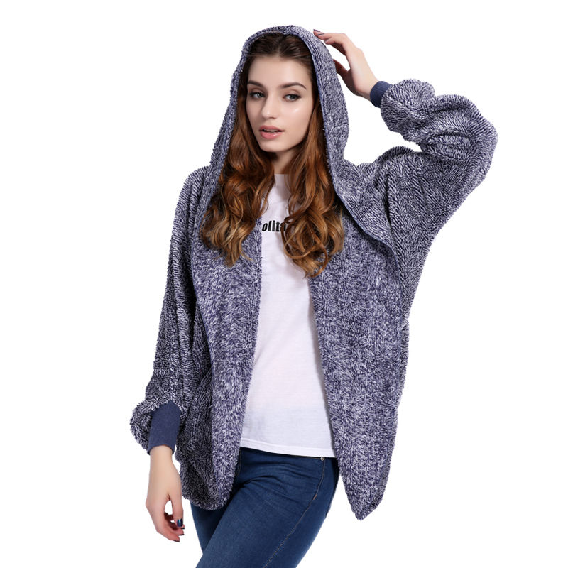 Autumn Winter Women Teddy Loose Open Stitch Plus Size Sleepwear Pyjamas Coats